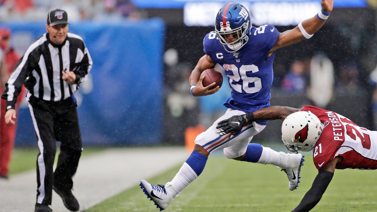 Barkley got back to bad habits in return to Giants on Sunday